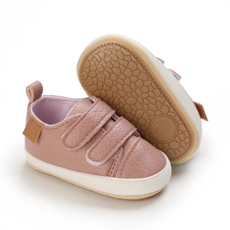 Baby Soft Soled PU Walking Shoes