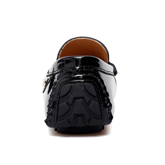 Women's Patent Leather Slip-On Loafers