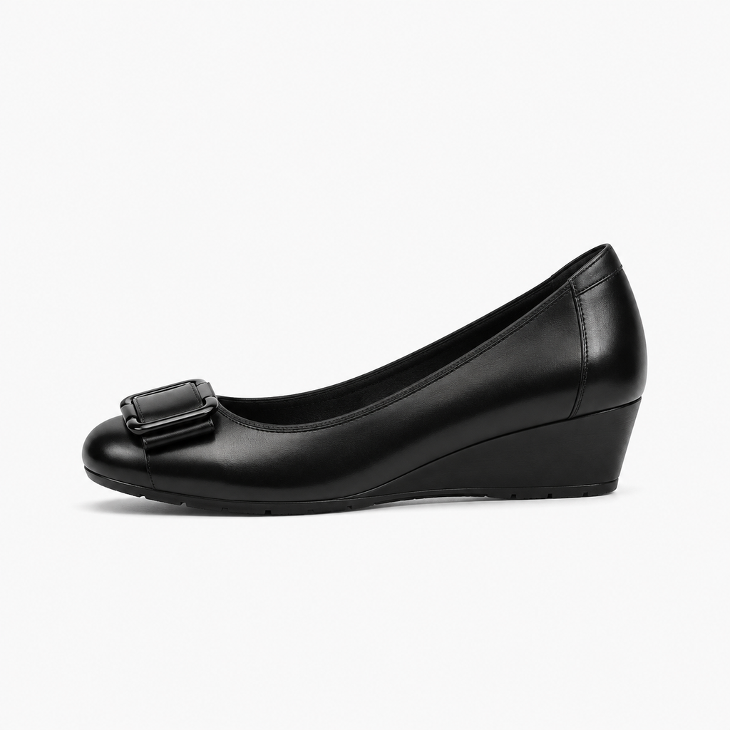 Black Womens Comfort Ballet Flats - women's ballet flats UK