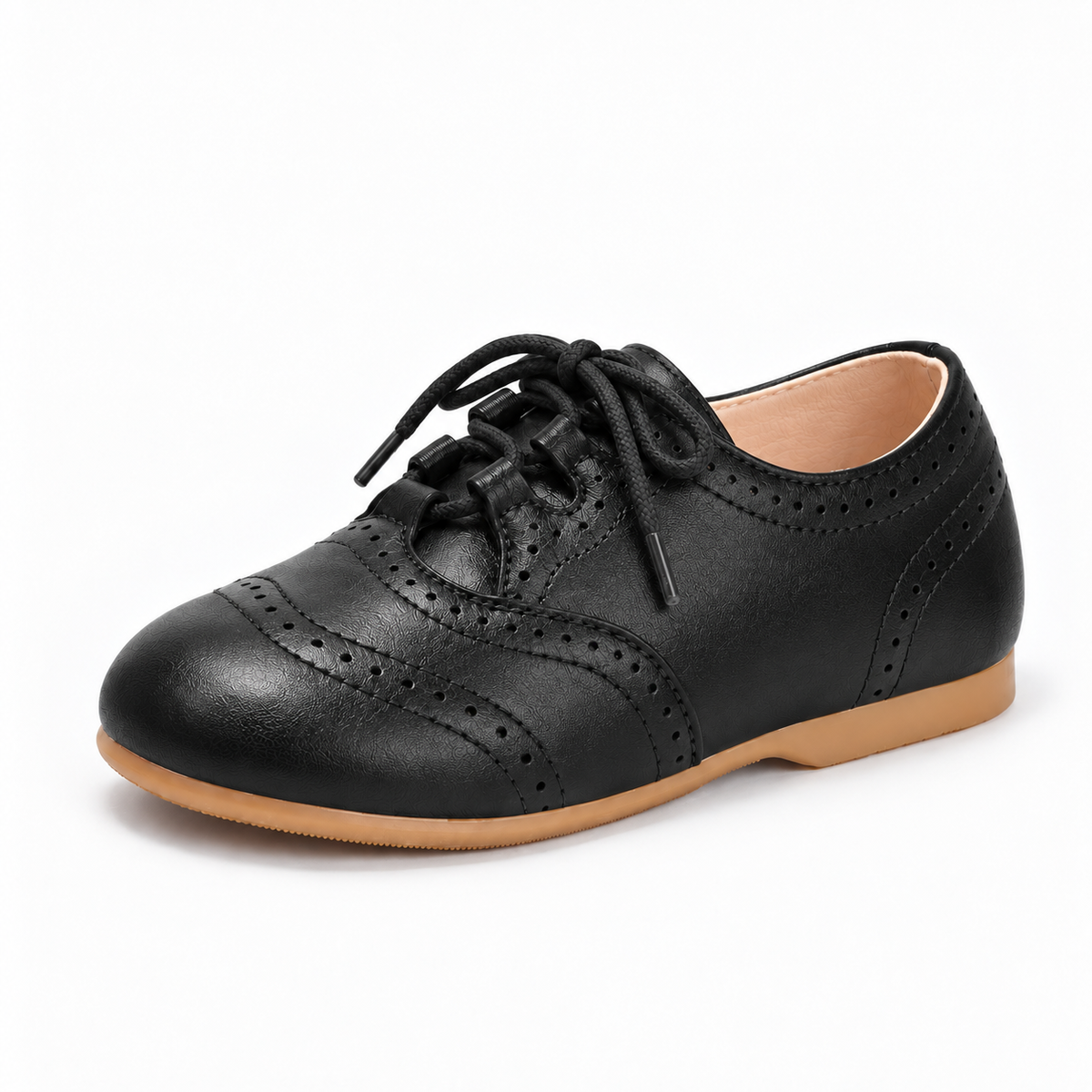Kids Brogue School Shoes - product view 1
