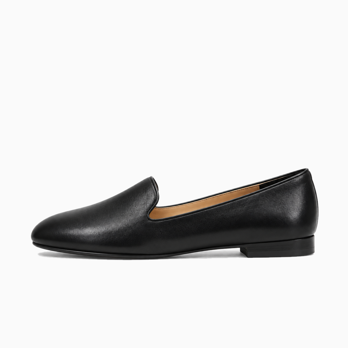 Black Womens Slip On Loafers - womens loafers UK