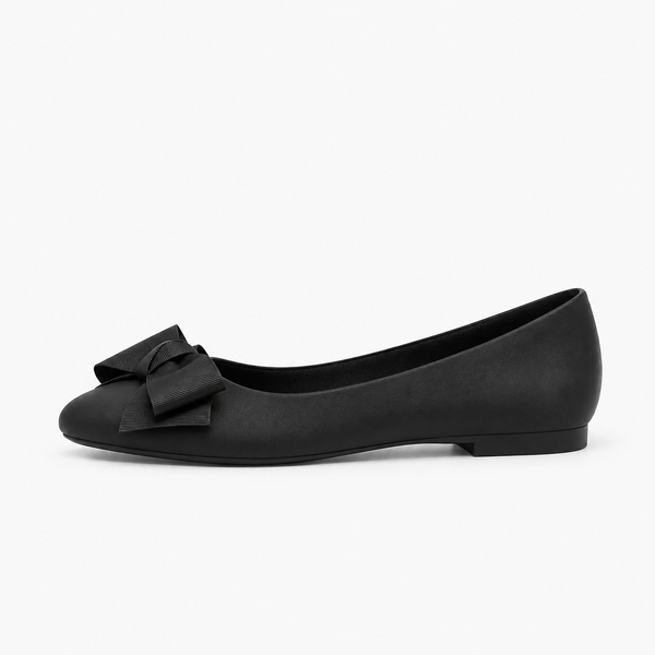 Womens Bow Ballet Flats