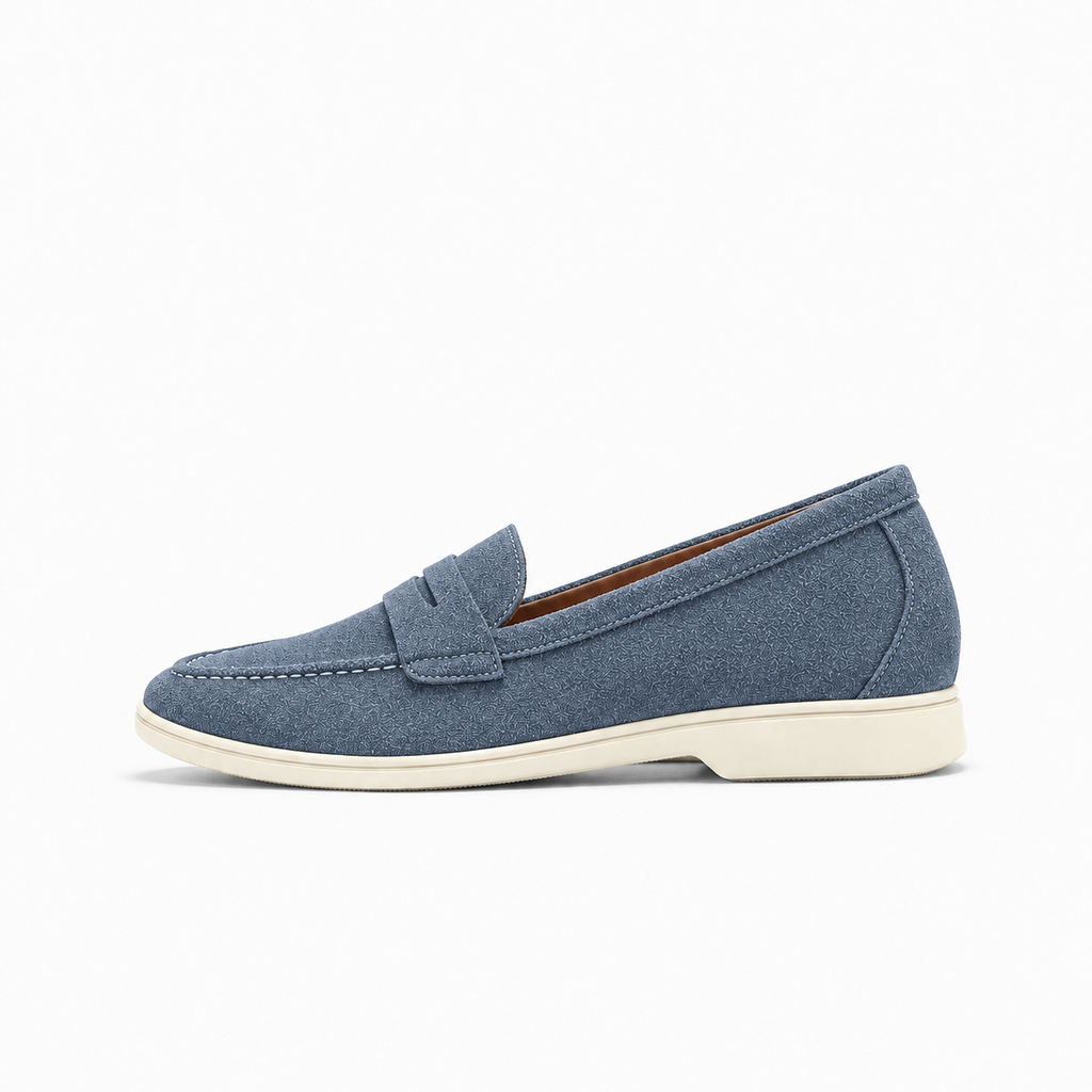 Bleu Womens Breathable Summer Comfort Loafers - women's loafers UK