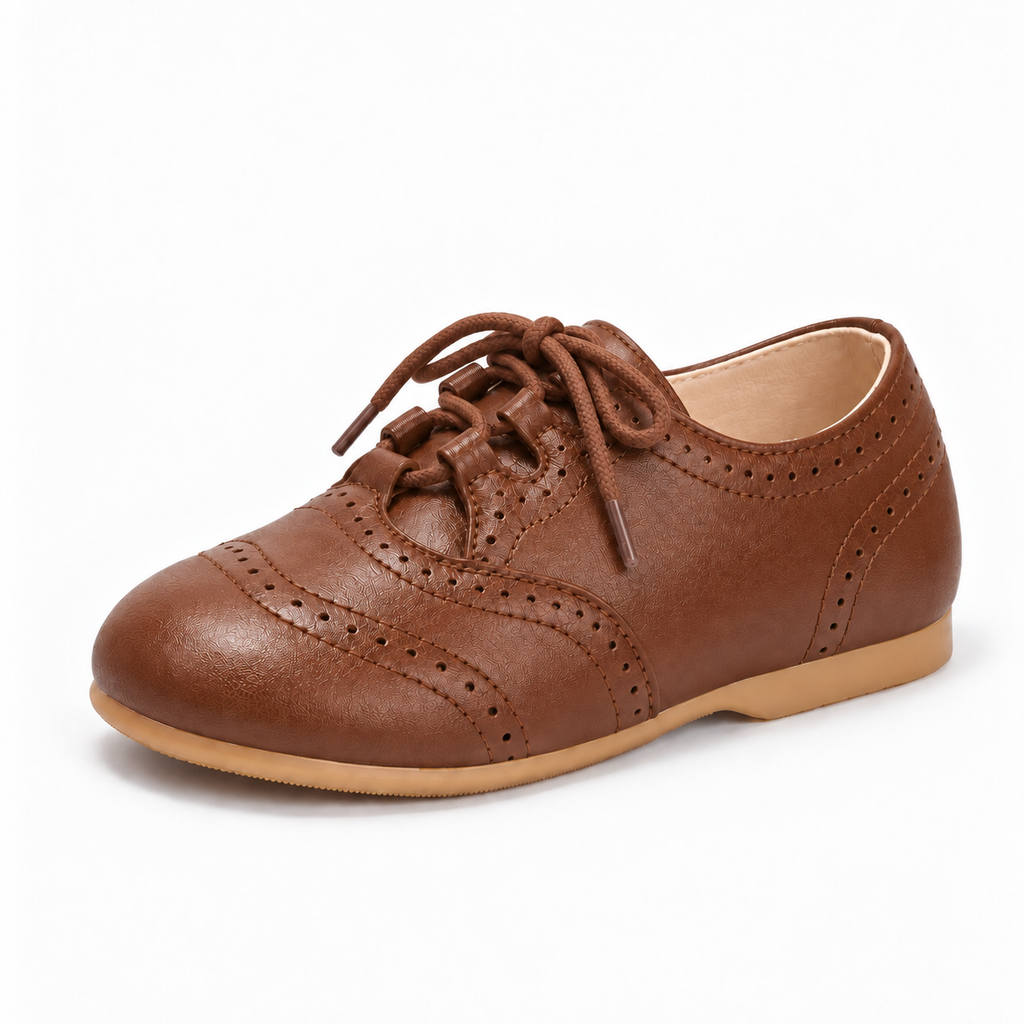 Kids Brogue School Shoes - product view 6