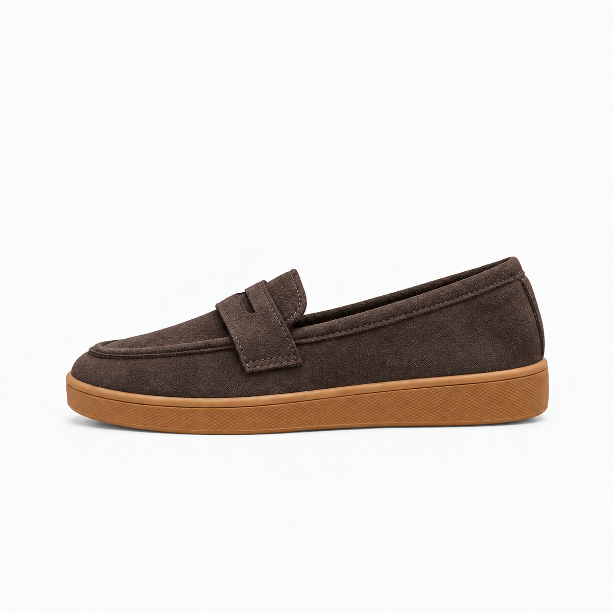 Brown Y665 Y665 Womens Suede Tassel Loafers - women's suede loafers UK
