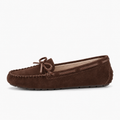Dark Brown Womens Leather Driving Loafers - women's leather loafers UK