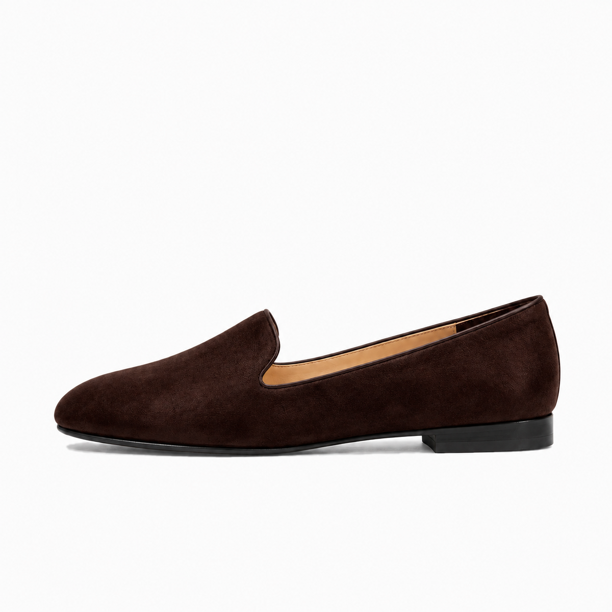 Dark Brown Womens Slip On Loafers - ladies loafers UK