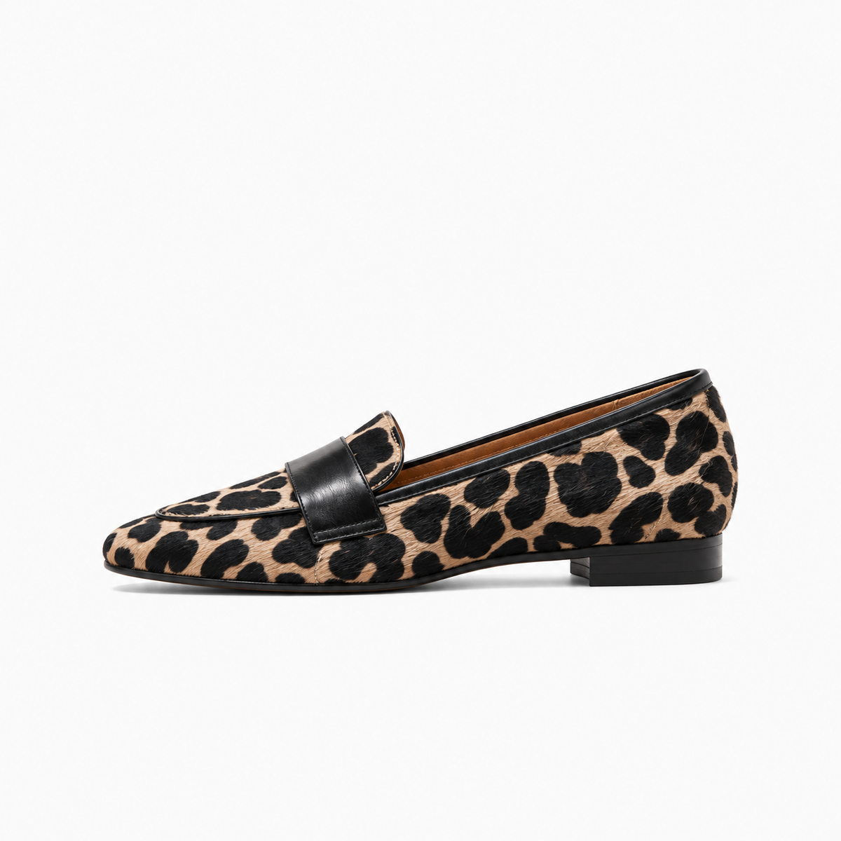 Leopard Womens Leopard Print Loafers - womens leopard loafers UK