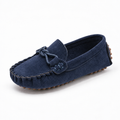 Navy Blue Kids Soft Sole Loafers - kids loafers UK
