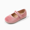 Pink Kids Mary Jane Soft Sole Retro Ballet Flats - kids ballet flats UK