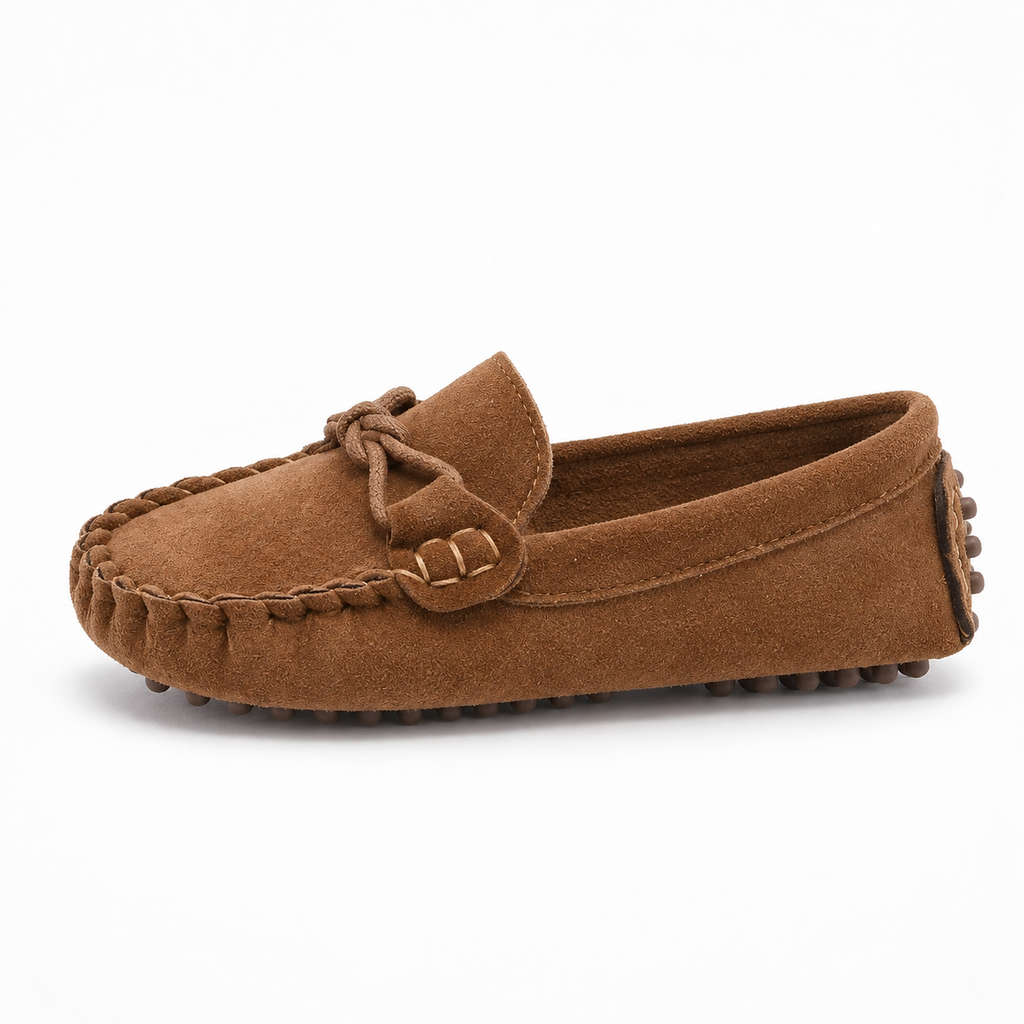 Kids Soft Sole Loafers side view - kids loafers UK