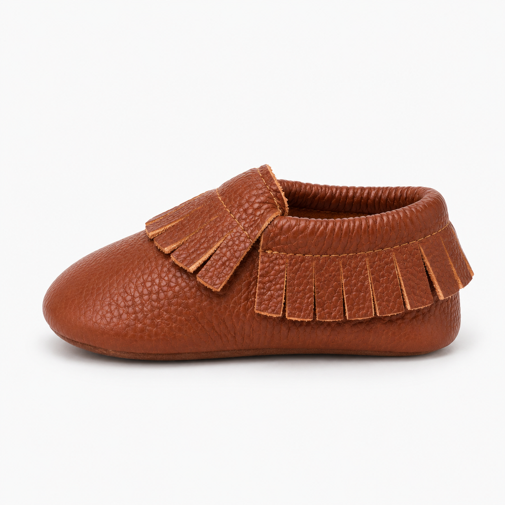 Baby Leather Walking Ballet Flats side view - baby ballet flats UK