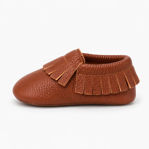 Baby Leather Walking Ballet Flats side view - baby ballet flats UK