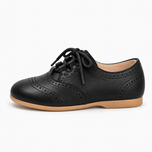 Kids Brogue School Shoes - product view 2