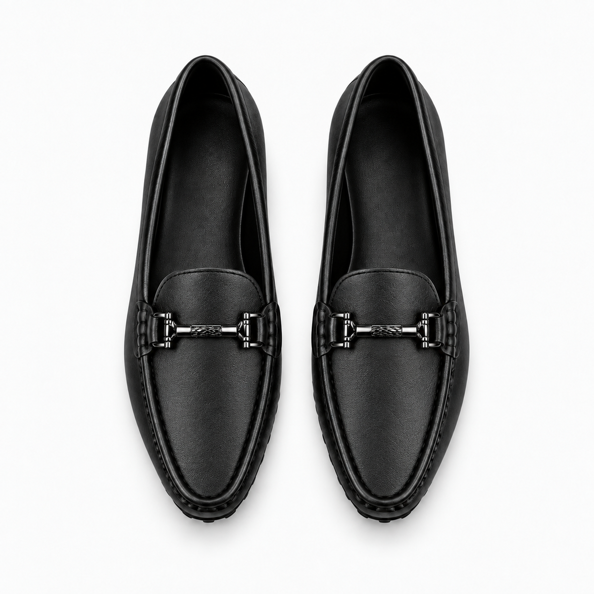 Womens Leather Driving Everyday Loafers detail view - women's leather loafers UK