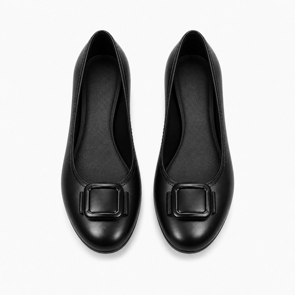 Womens Comfort Ballet Flats detail view - women's ballet flats UK