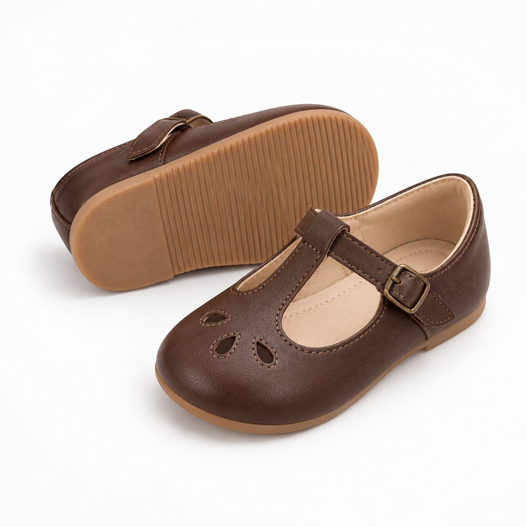 Kids School Soft Sole Ballet Flats detail view - kids ballet flats UK