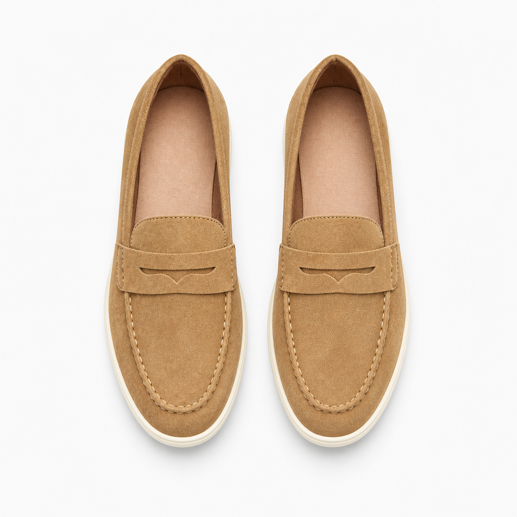 Womens Breathable Summer Comfort Everyday Loafers detail view - women's loafers UK