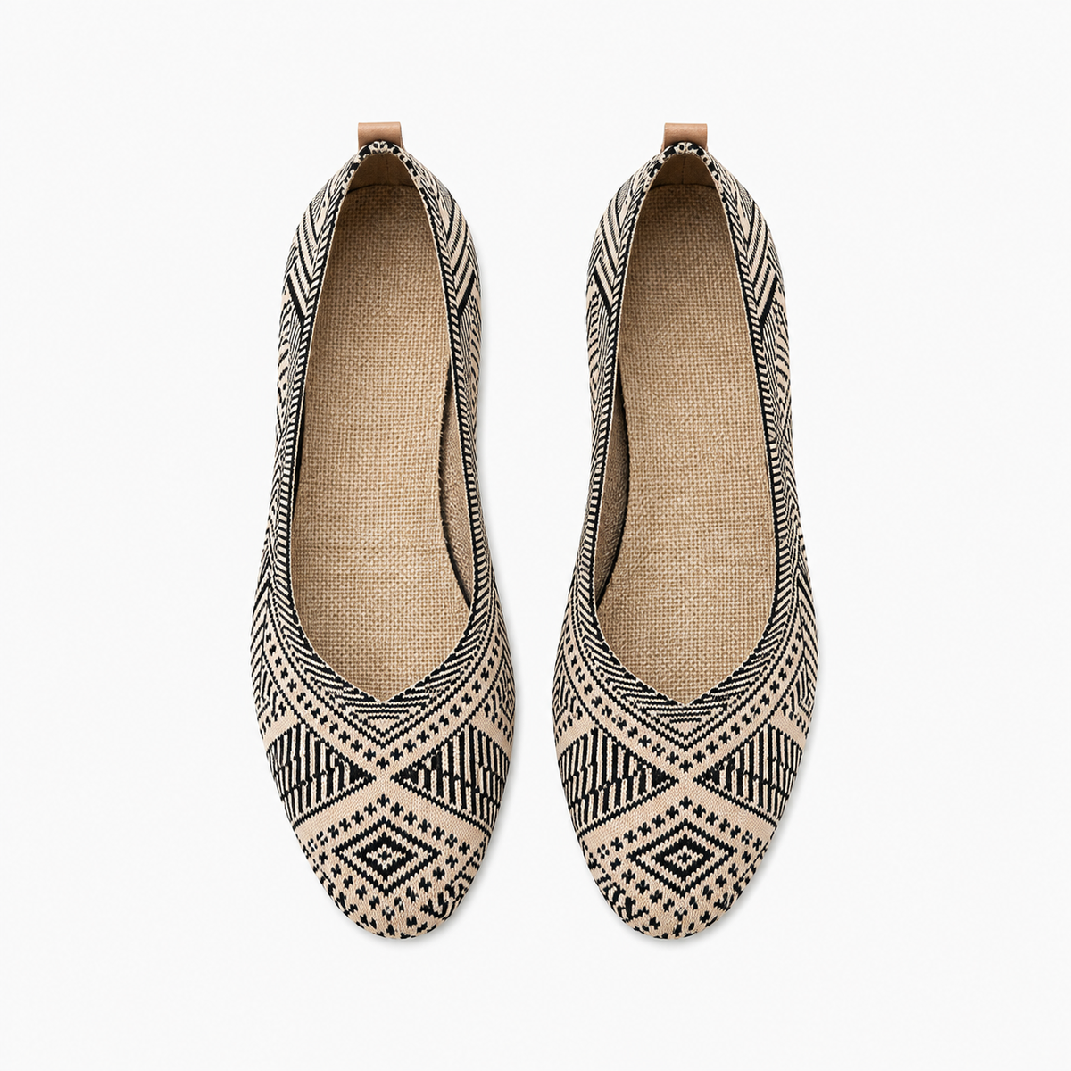 Womens Knit Loafers detail view - women's loafers UK