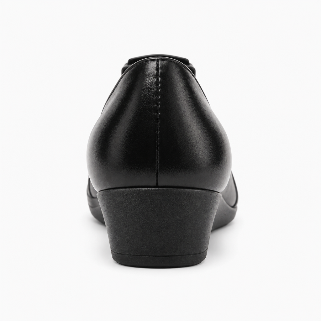 Womens Comfort Ballet Flats front view - women's ballet flats UK