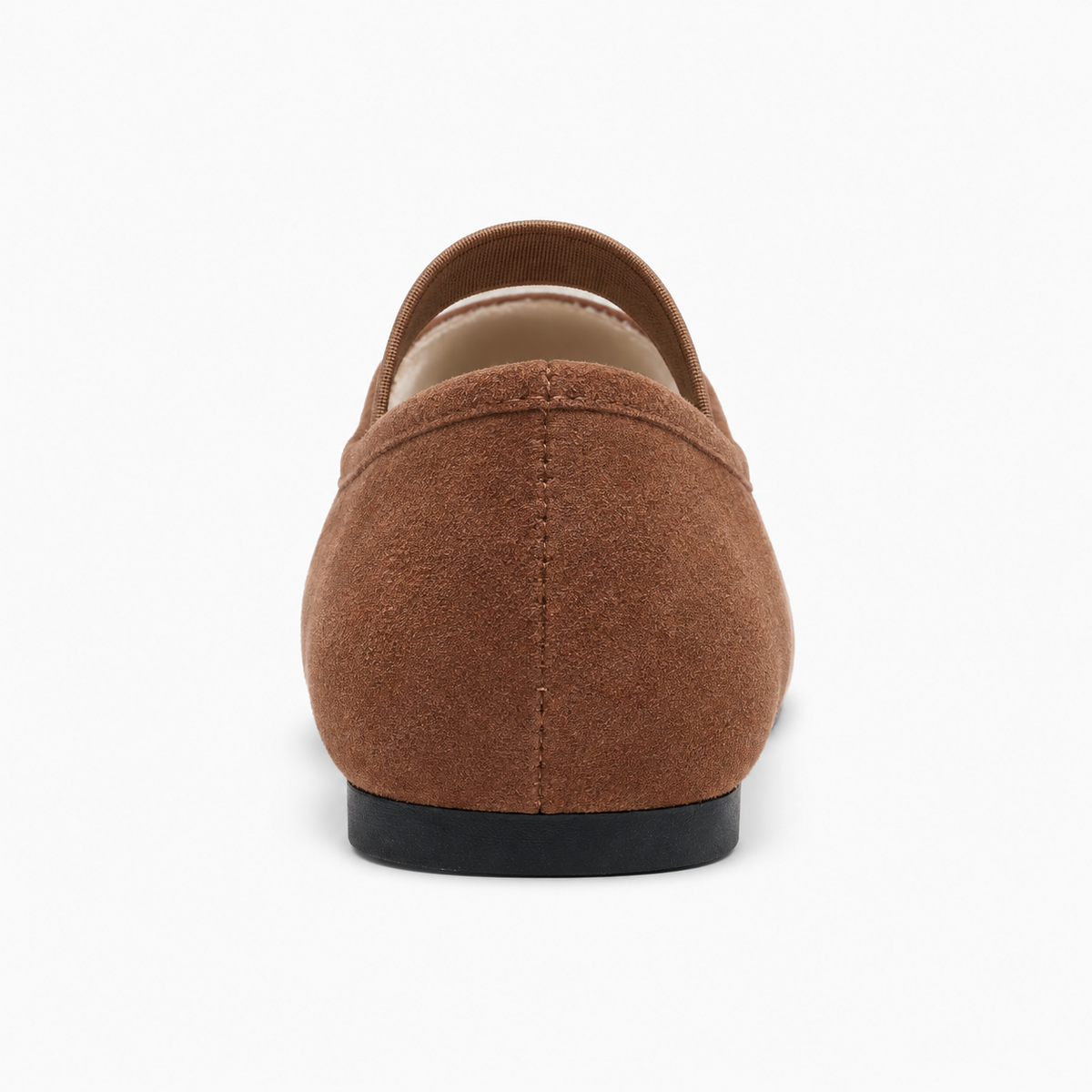 Womens Round Toe Mary Jane Flats top view - mary jane flats UK