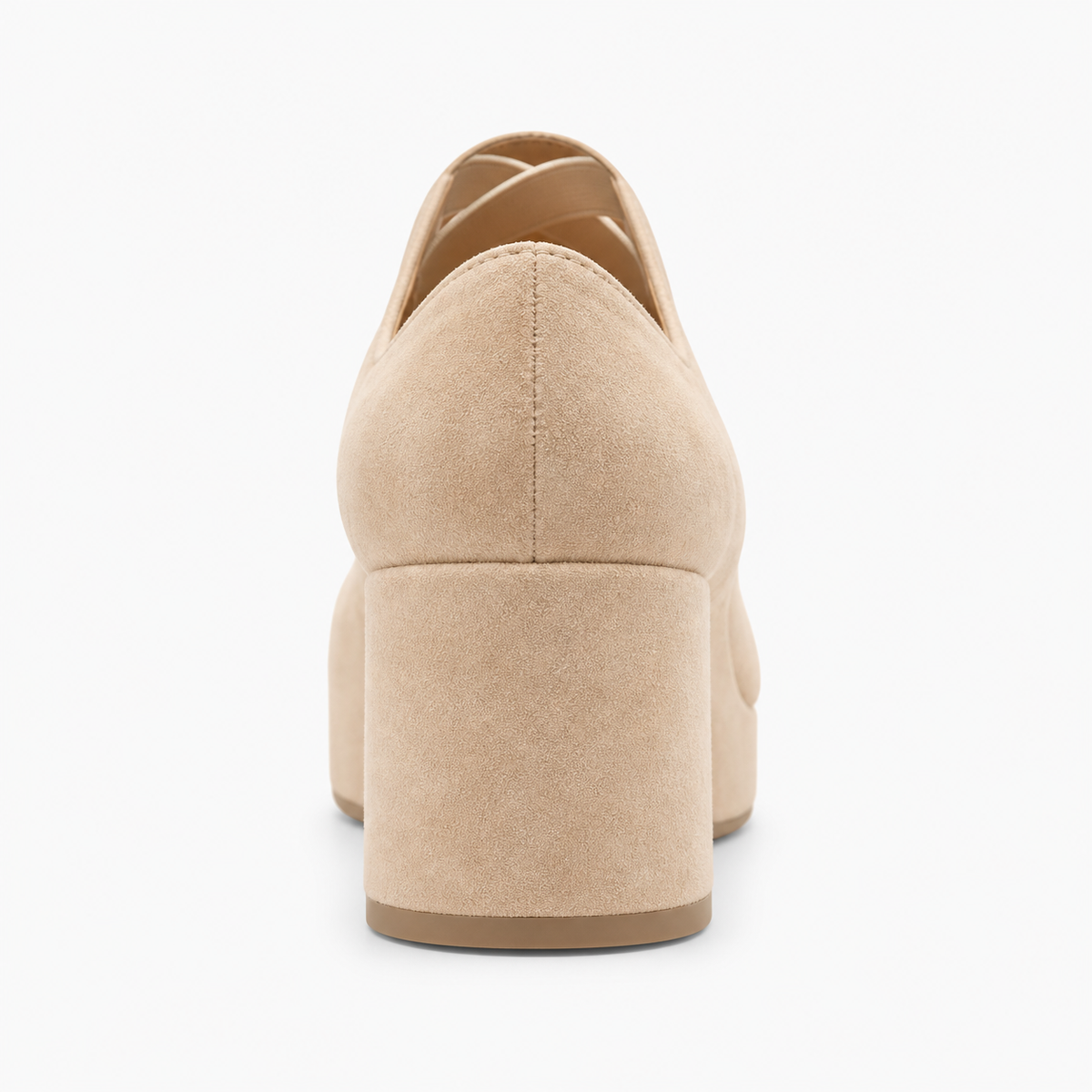 Womens Platform Ballet Flats front view - women's ballet flats UK