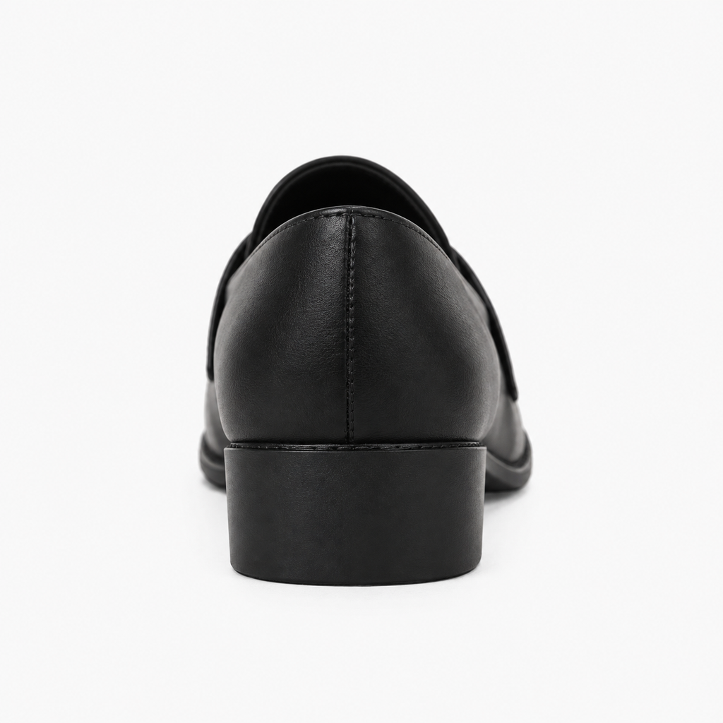 Womens Pointed Heeled Loafers - product view 4