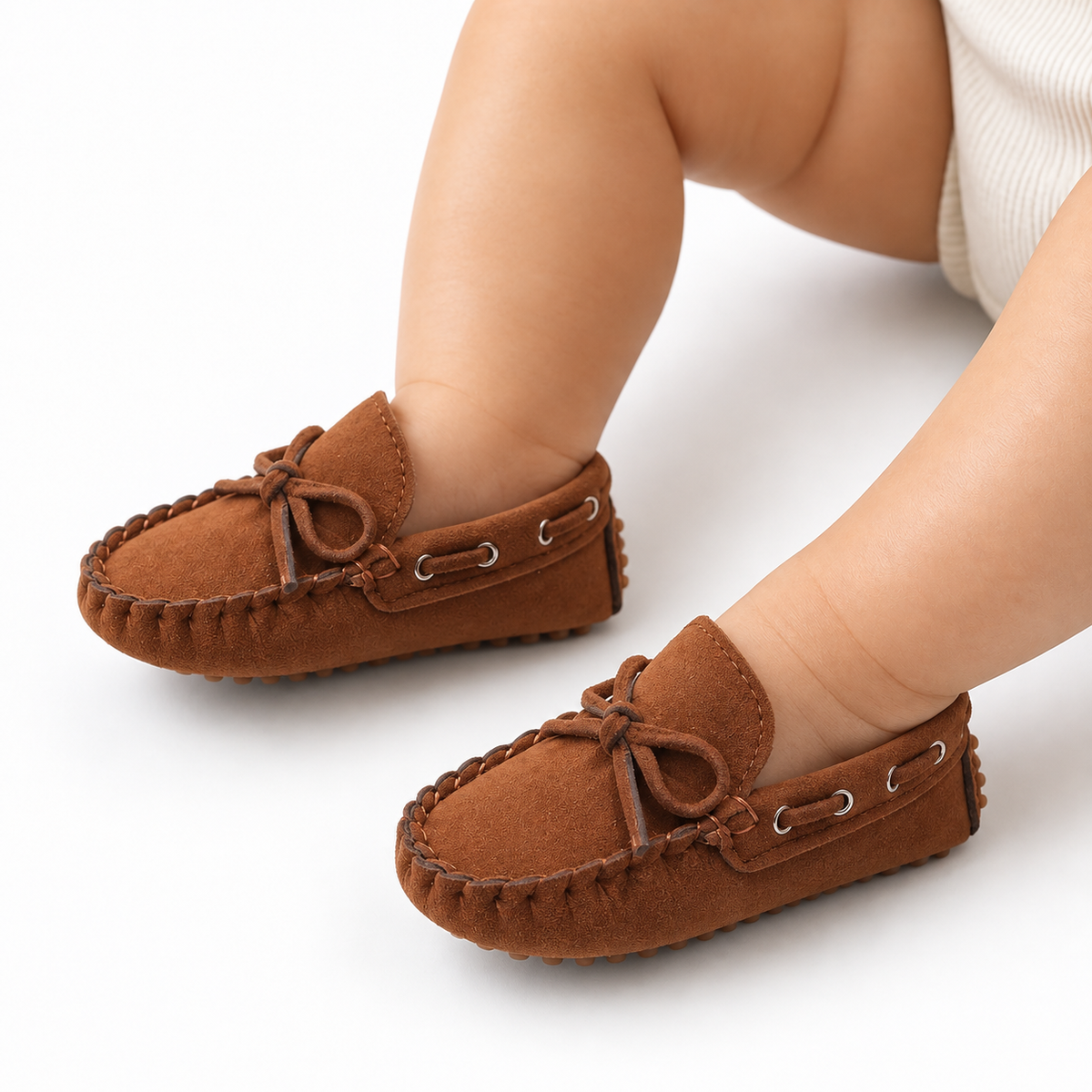 Kids Bow Ballet Flats front view - kids ballet flats UK