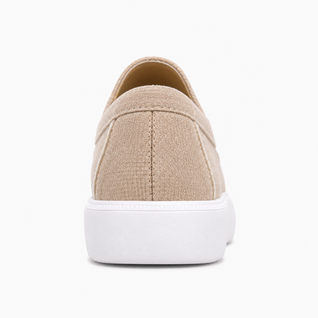 Womens Tassel Chunky Loafers front view - women's loafers UK