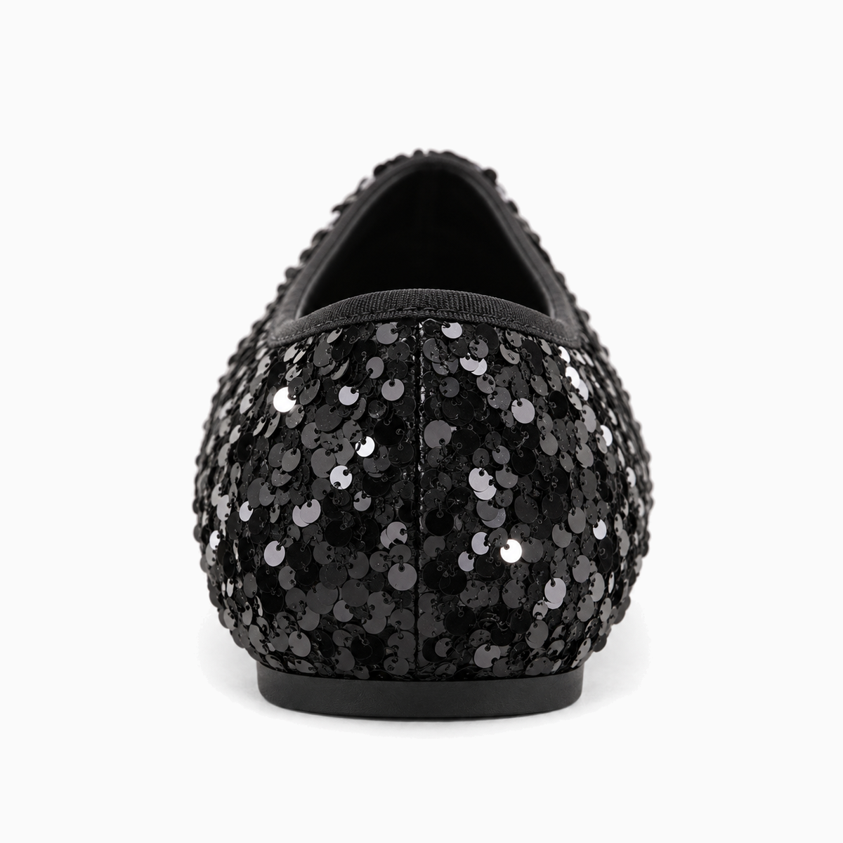 Womens Statement Pointed Toe Ballet Flats front view - womens ballet flats UK