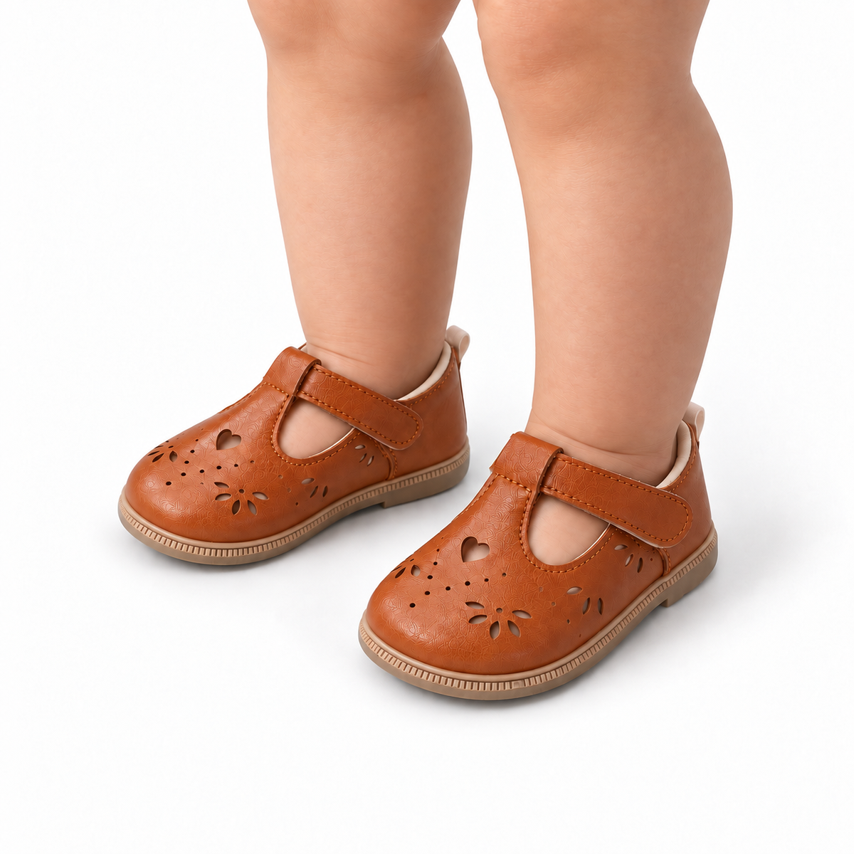 Baby Leather Ballet Flats sole view - baby ballet flats UK