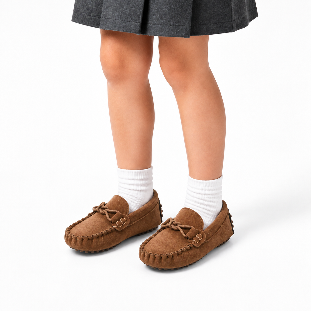 Kids Soft Sole Loafers sole view - kids loafers UK