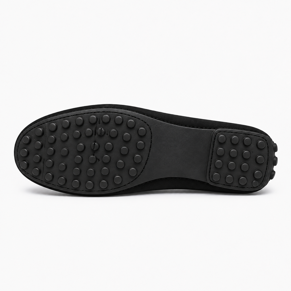 Womens Driving Breathable Comfort Loafers sole view - women's loafers UK