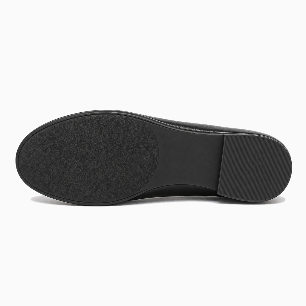 Womens Slip On Loafers sole view - ladies flat shoes UK