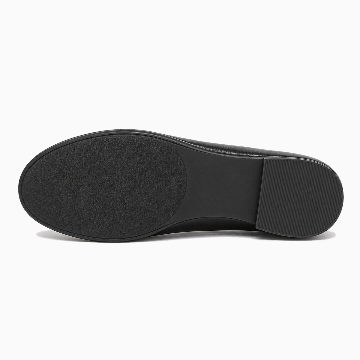 Womens Slip On Loafers sole view - ladies flat shoes UK