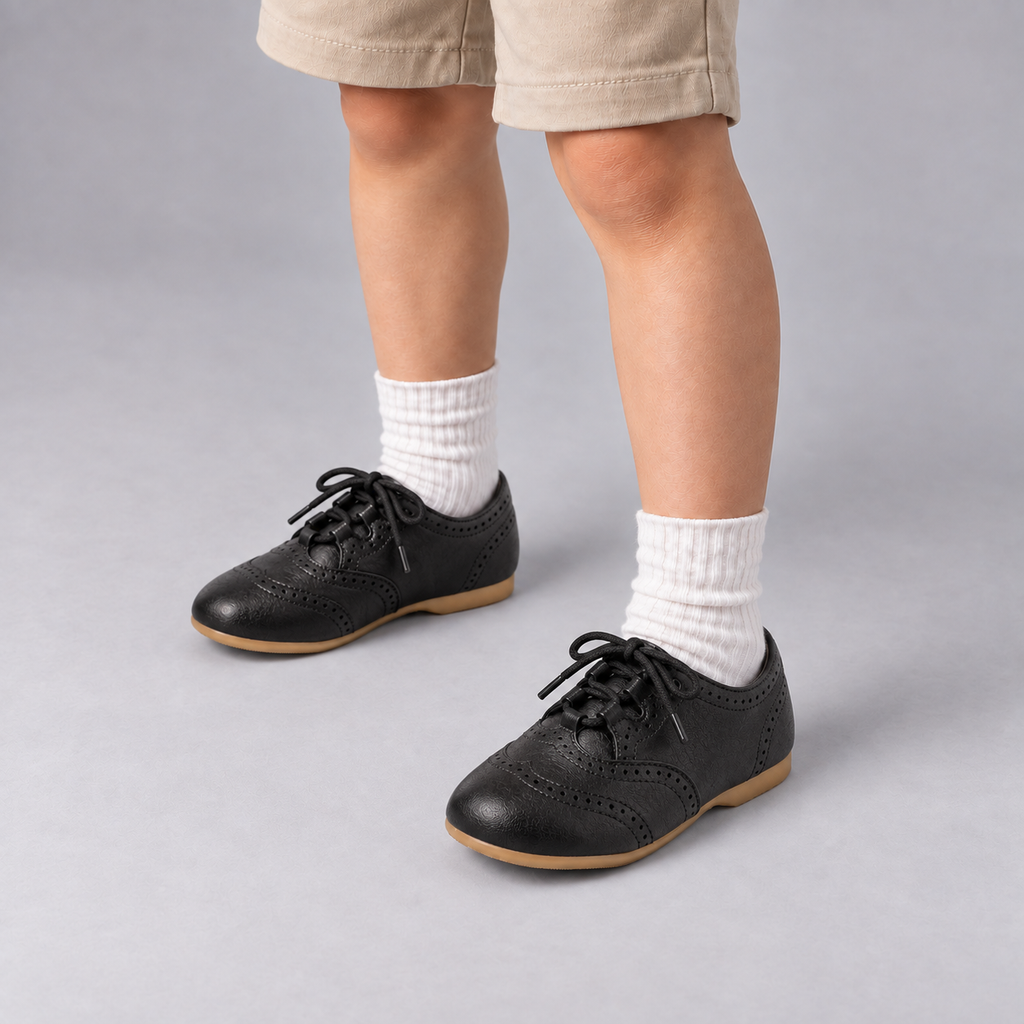 Kids Brogue School Shoes - product view 5