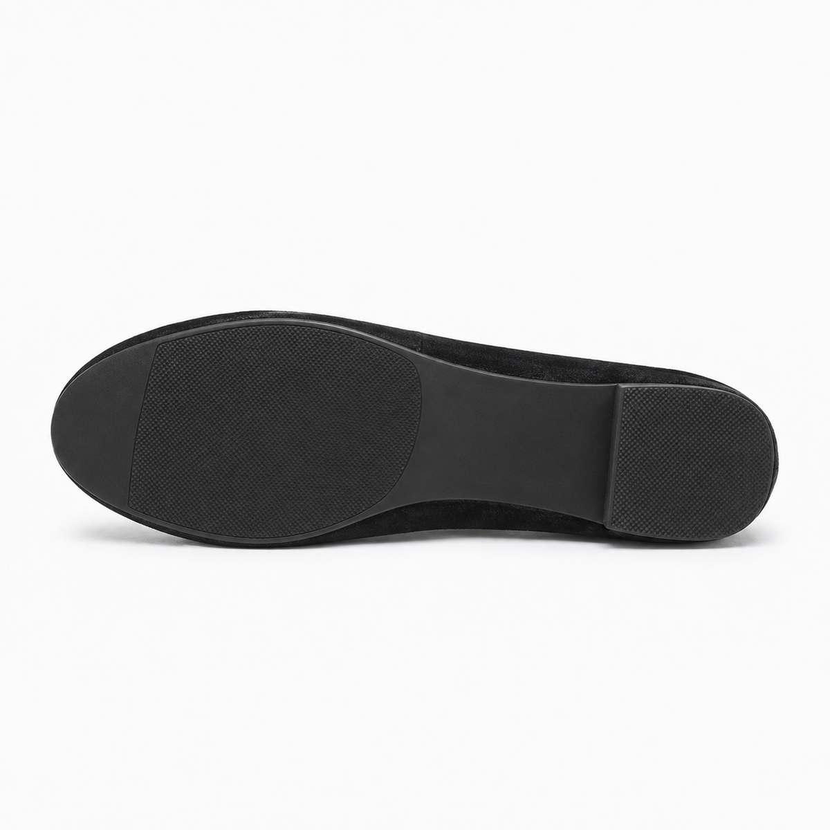 Womens Bow Everyday Ballet Flats sole view - women's ballet flats UK