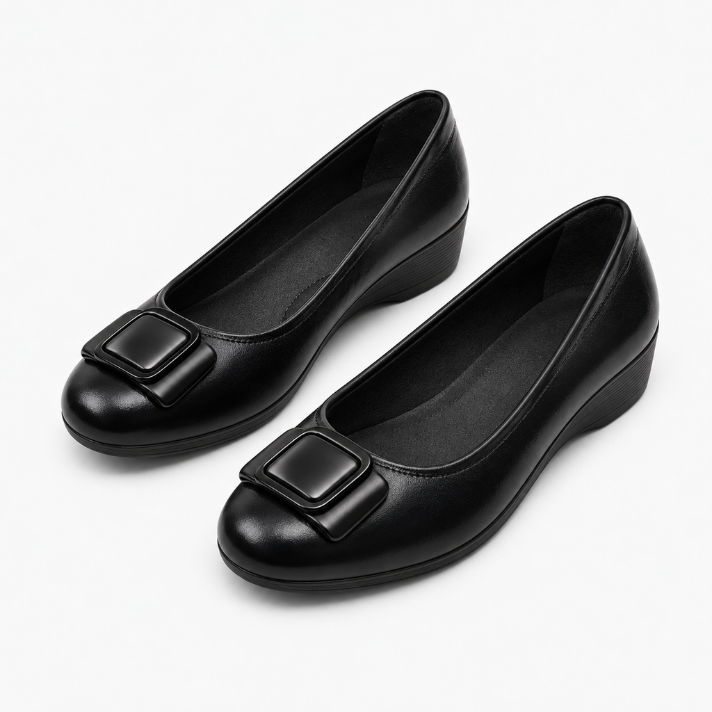 Womens Comfort Ballet Flats styling view - women's ballet flats UK