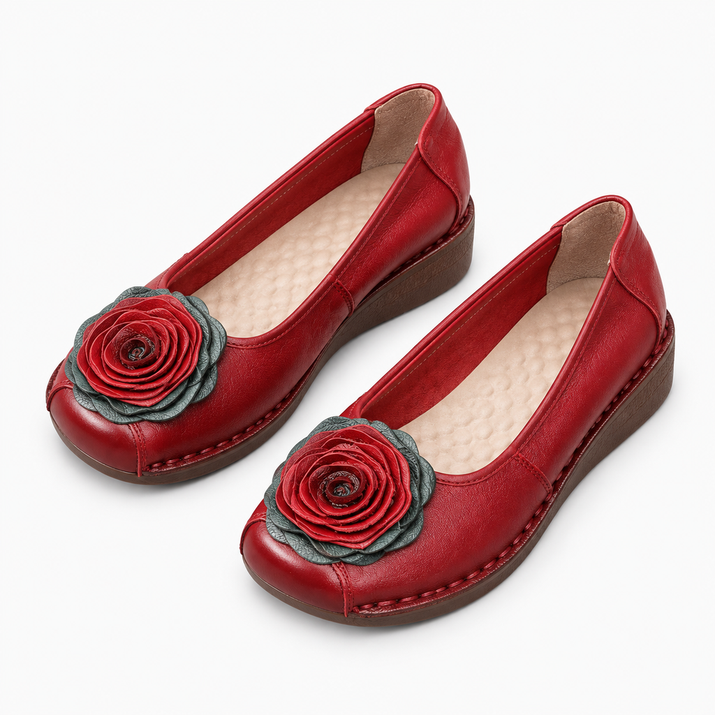 Womens Wedge Loafers styling view - women's loafers UK