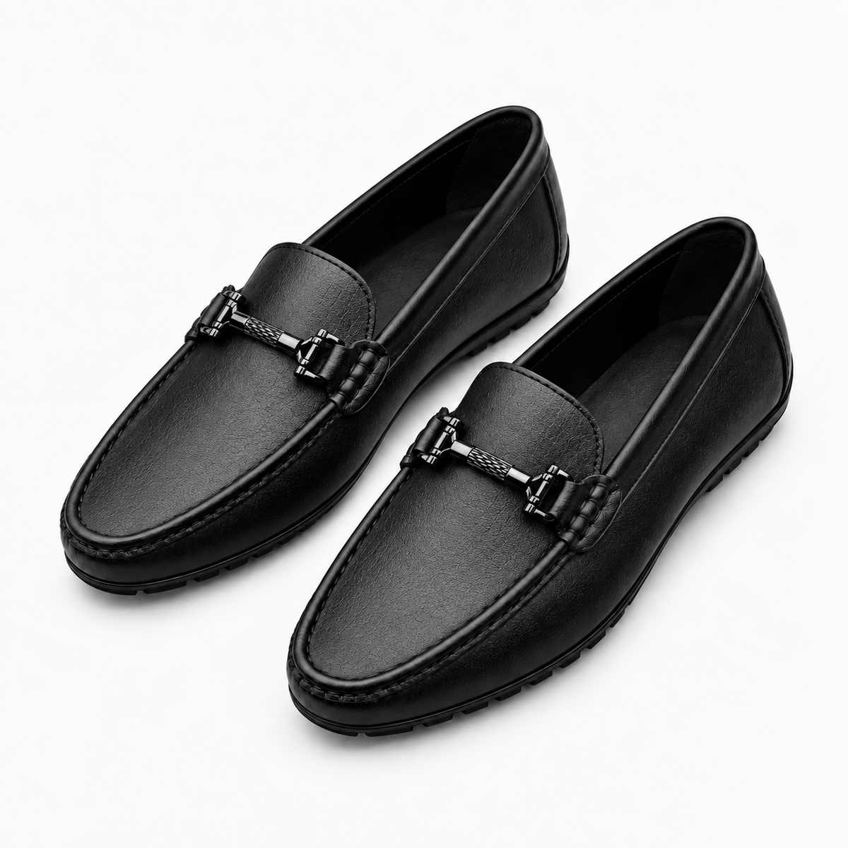 Womens Leather Driving Everyday Loafers styling view - women's leather loafers UK