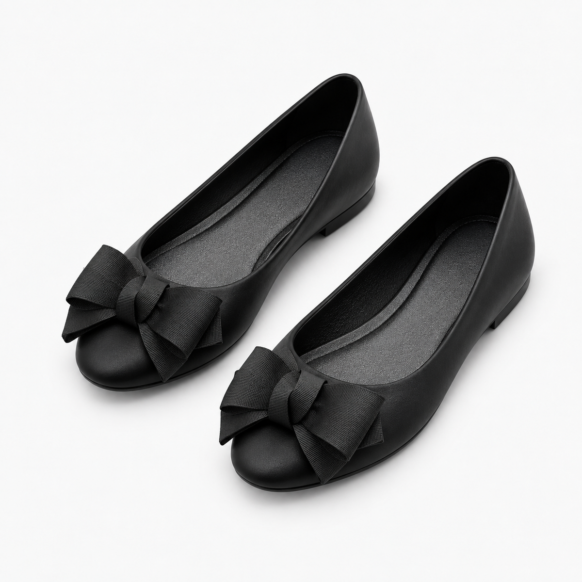 Womens Bow Ballet Flats styling view - women's ballet flats UK