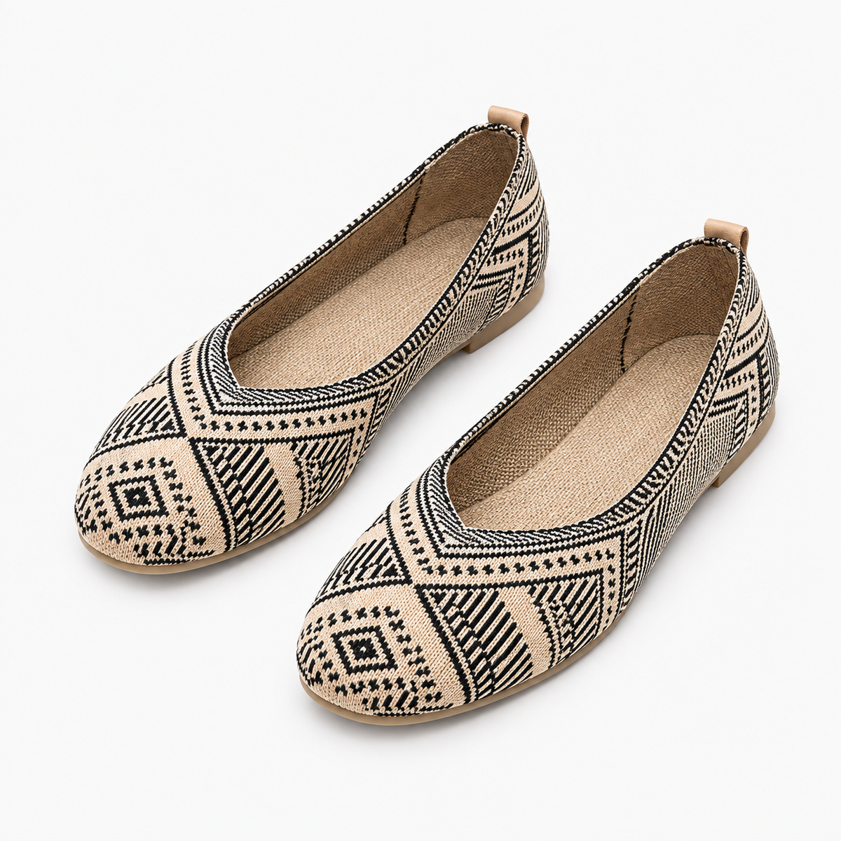Womens Knit Loafers styling view - women's loafers UK