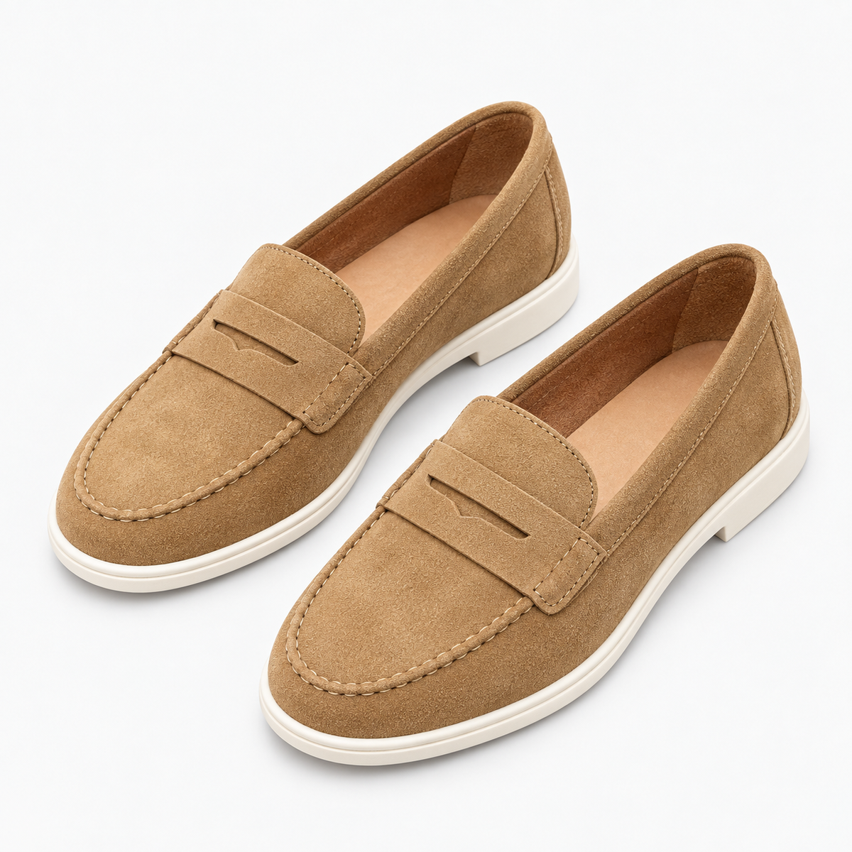 Womens Breathable Summer Comfort Everyday Loafers styling view - women's loafers UK