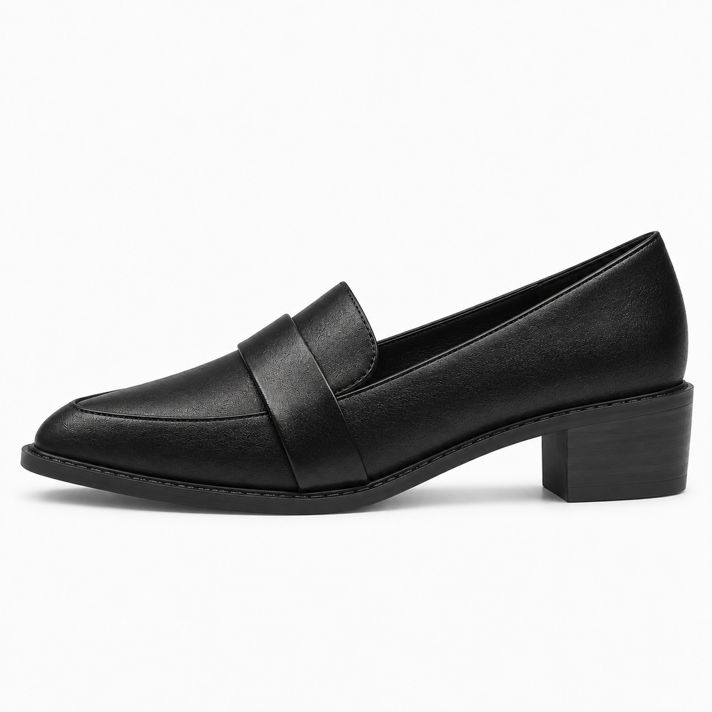 Womens Pointed Heeled Loafers - product view 7
