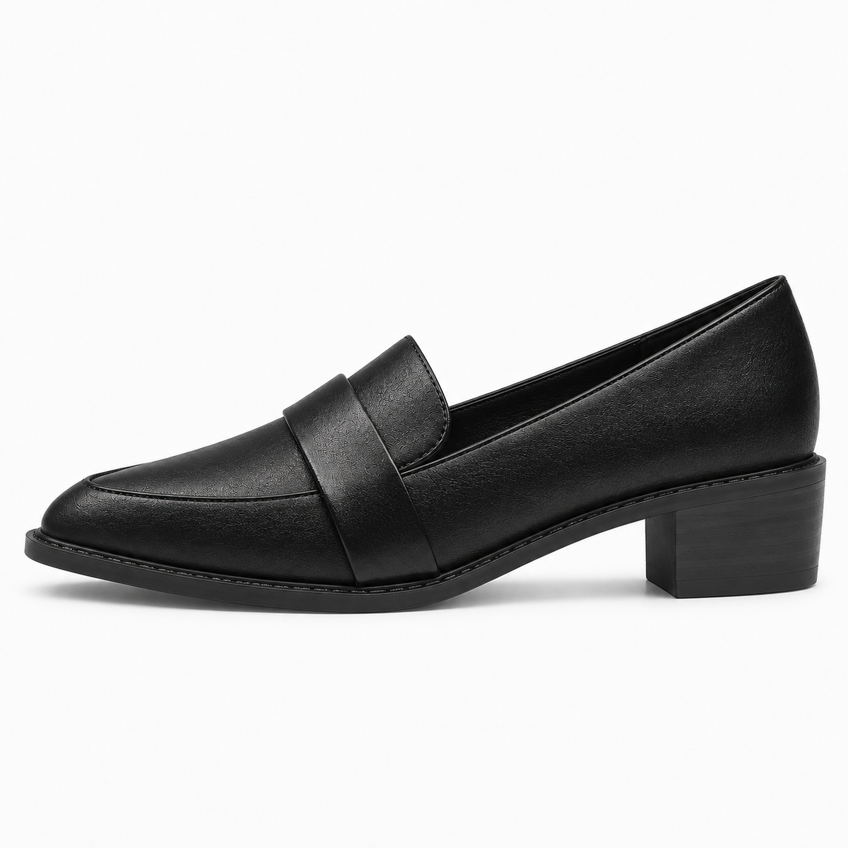 Womens Pointed Heeled Loafers - product view 7