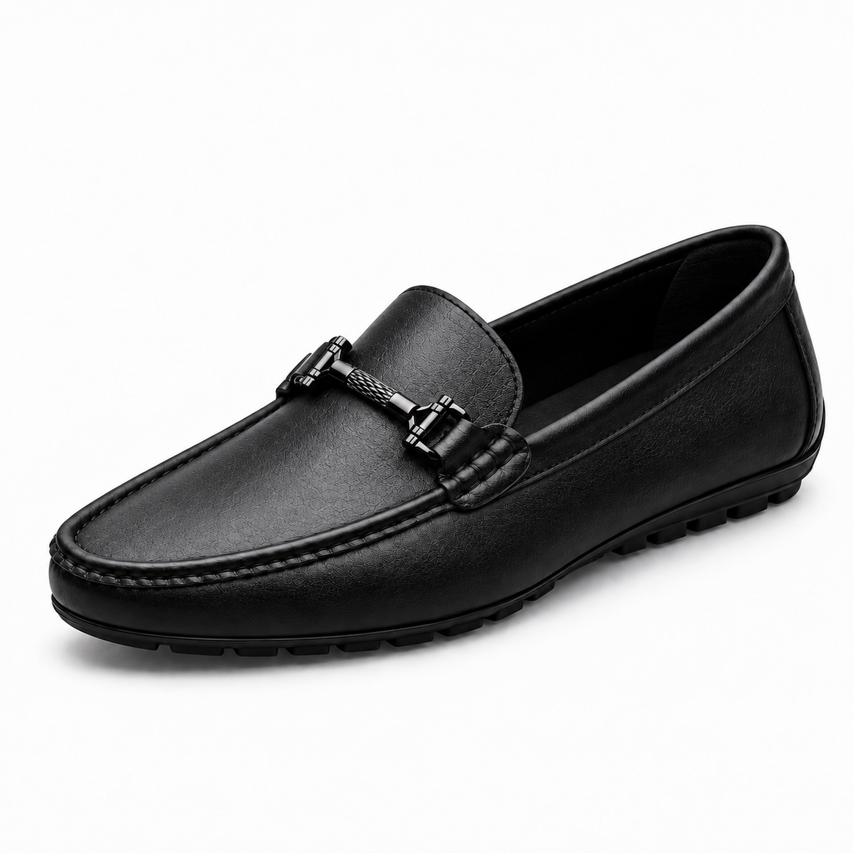 Womens Leather Driving Everyday Loafers close-up view - women's leather loafers UK