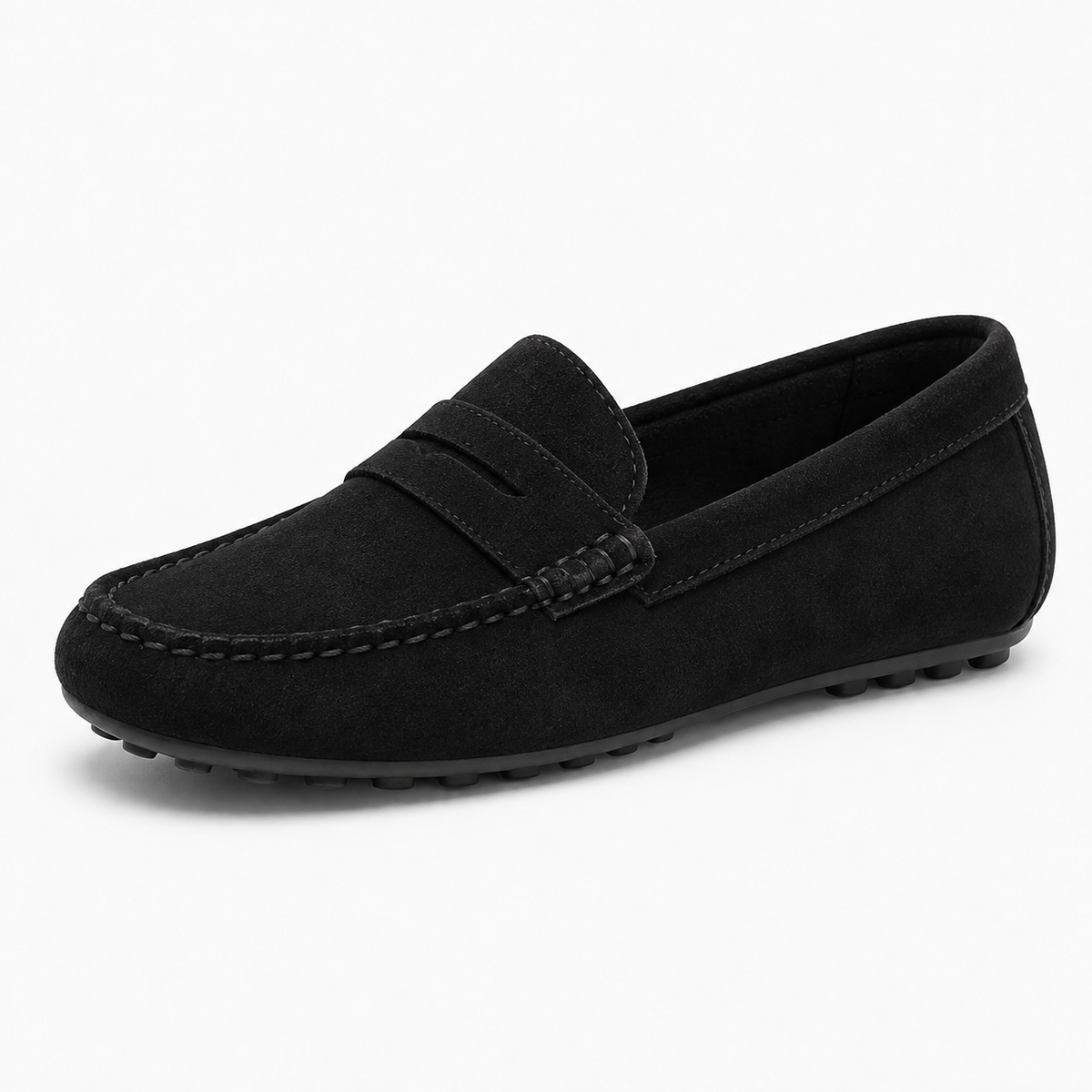 Womens Driving Breathable Comfort Loafers close-up view - women's loafers UK