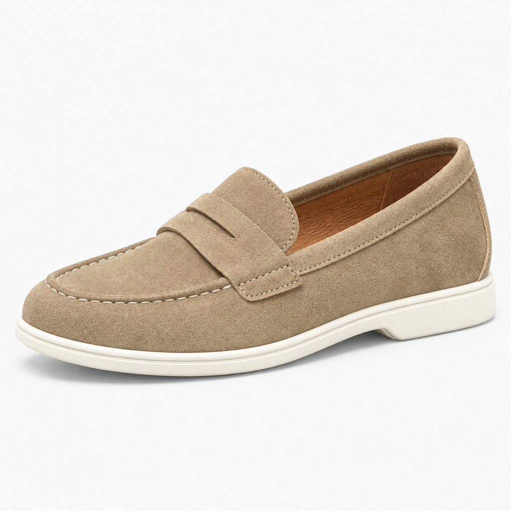 Womens Bow Loafers close-up view - women's loafers UK