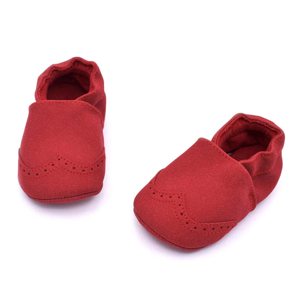 Baby Nubuck Leather Soft Sole Moccasins