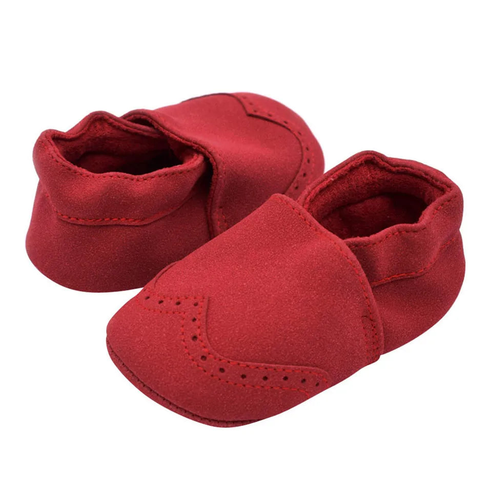 Baby Nubuck Leather Soft Sole Moccasins